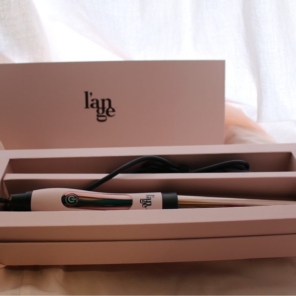NIB L’ANGE Le Curl Titanium Curling Wand Rose Gold New In Box - Picture 9 of 9